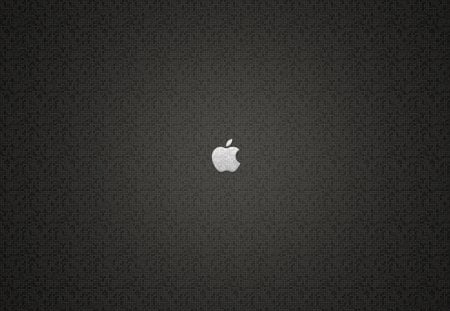 Apple - abstract, it, cool, dark, black, grey, awesome, stylish, nice, apple, technology