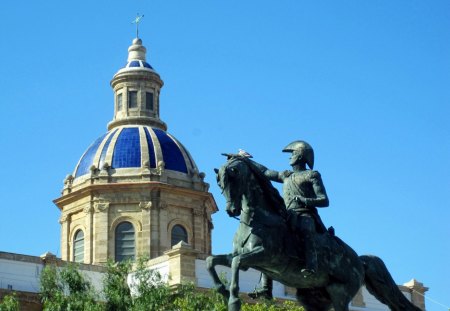 Sevilla Spain - architecture, monument, sky, church