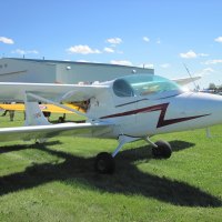 Airplane at the air show in Alberta