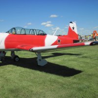 Airplane at the air show in Alberta 03