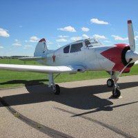 Airplane at the air show in Alberta 09