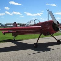 Airplane at the air show in Alberta 10