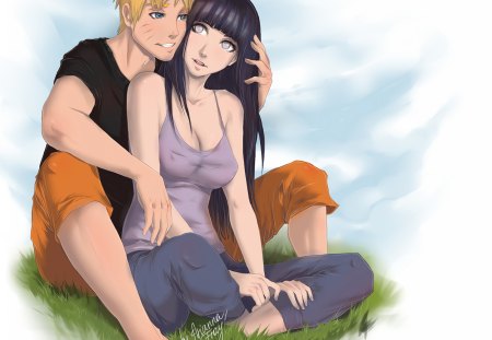 naruto and hinata - hinata, love, naruhina, naruto