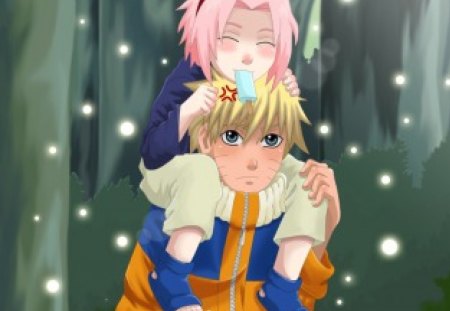 mission rank-s - narusaku, cute, sakura, naruto