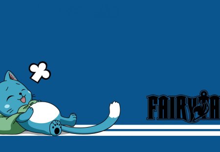 Fairy tail - cat, fairy, tale, anime