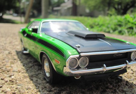 1970 Dodge Challenger - green challenger, challenger, 1970 challenger, 70 challenger, dodge challenger, 1970 dodge challenger