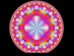 Pink Glowing Mandala