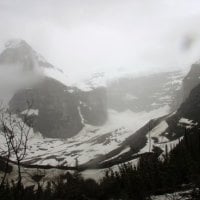 Snow in July Banff Alberta 04