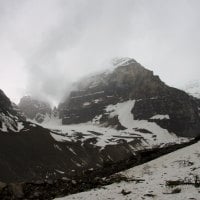 Snow in July Banff Alberta 05