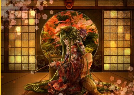 Madame Butterfly - butterfly, madame, anime, goddess