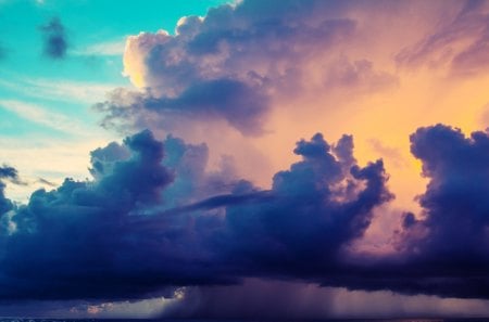 Sky - cloud, sky, nature, color