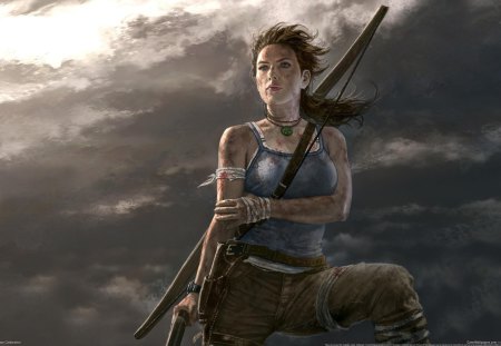 Tomb raider - girl, tomb, game, raider