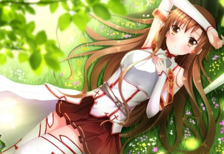 Sword Art Online - yuuki asuna, cute, anime, sword art online