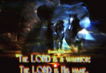 A Warrior - holy spirit, lions, jesus, warrior, god, horse, bible verses, scriptures, horses, bible, lion