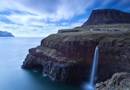 Waterfalls - nature, water, beauty, falls