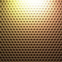 Yellow Honeycomb Pegboard