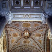 Ceiling of a church