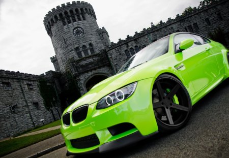 BMW M3 - cars, green, bmw m3, wallpapers, auto, photo, wallpaper