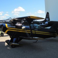 Airplane at the air show in Alberta 18