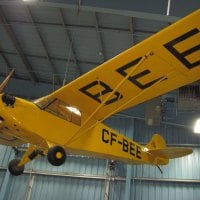 1936 Aircraft  CF - BEE at Alberta museum 