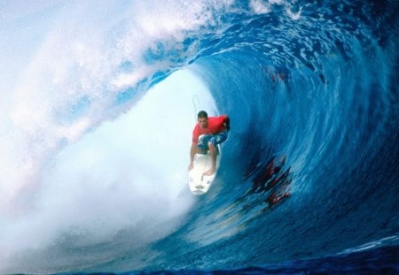 Big Wave Surfing - water, big wave, photography, surfing, waves, ocean, surfer