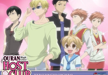 Ouran Host Club - king, twins, sempai, honey