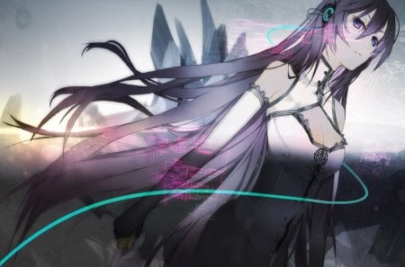 Megurine Luka - anime, girl, female, megurine luka