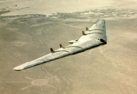 Northrop YB-49  - yb 49, usaf, bomber, x plane, flying wing, experimental plane, northrop