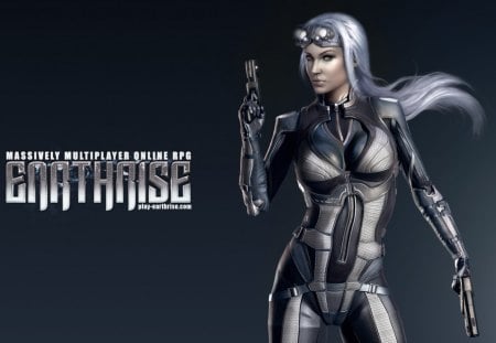 Earthrise: Syntia Harvington (Widescreen) - earthrise, mmorpg, science fiction, videogame