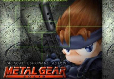 mgsolid - cartoon, snake, metalgear, funny