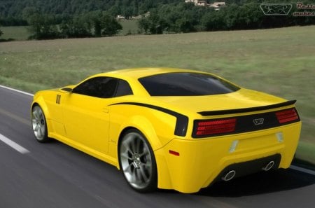 Plymouth Cuda Concept - concept, plymouth, car, tuning, cuda