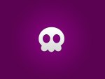 Skull In Purple