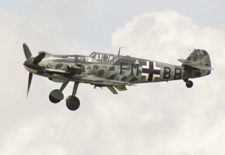 messerschmitt - me109-fmbb, messerschmitt, camaflauge, bf-109, bf109