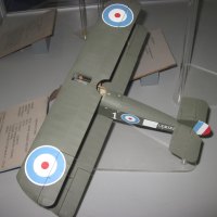 Airplane model at the museum 02