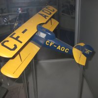 Airplane model at the museum 03