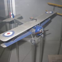 Airplane model at the museum 04