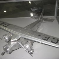 Airplane model at the museum 05