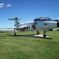 Military Airplane at the museum Alberta 26