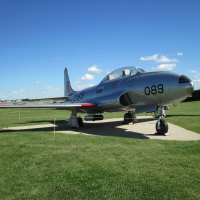 Airplane at the museum Alberta 27