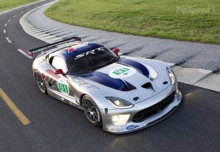 2013 SRT Viper GTS-R - mopar, viper, wing, racing