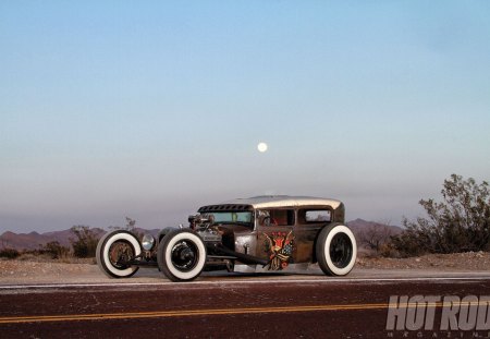 1931-Model-A-Tudor - chopped, ford, hot rod, classic