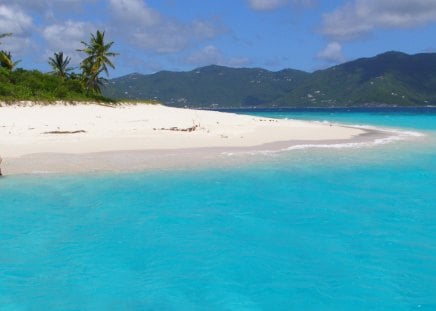 Blue Waters - ocean, water, blue, beach