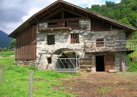 Stalla, Stable, Barn - stalla, barn, antico, farm, fattoria, antique