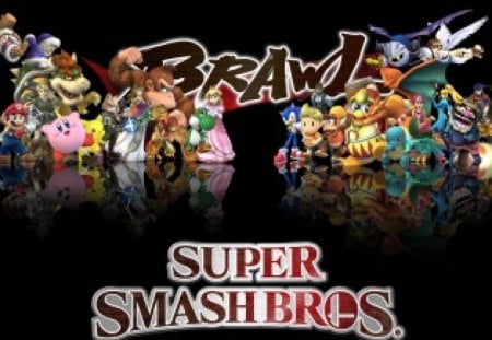 Smash Bros. - black, epic, smash bros, crossover