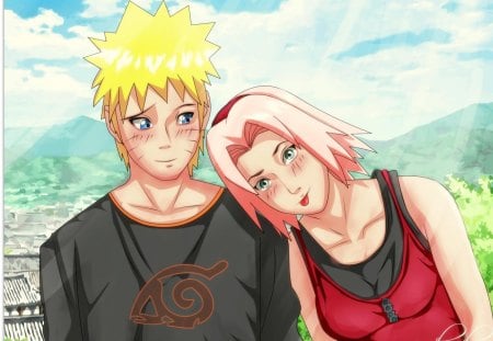 first date - narusaku, first date, sakura, naruto