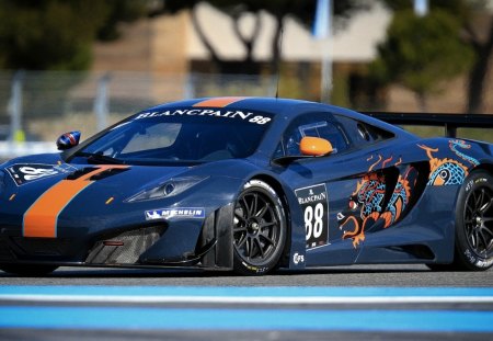 McLaren MP4 12C GT3 Racing - cars, racing, mclaren, gt3, 12c, mp4