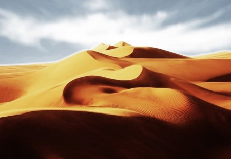 Desert Dunes - dunes, sand, nature, desert