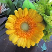 Bouquet with a Yellow flower