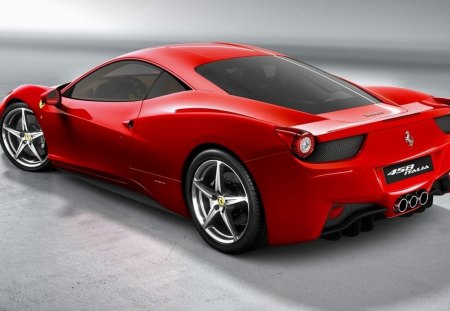 FERRARI - ferrari, car, red, beautiful