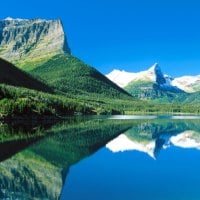 Lake and Mountain